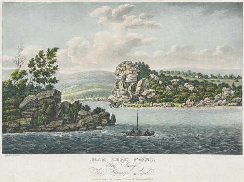Ram Head Point, Port Davey, Van Diemens Land [picture] / I. Lycett, Delt. et Execute