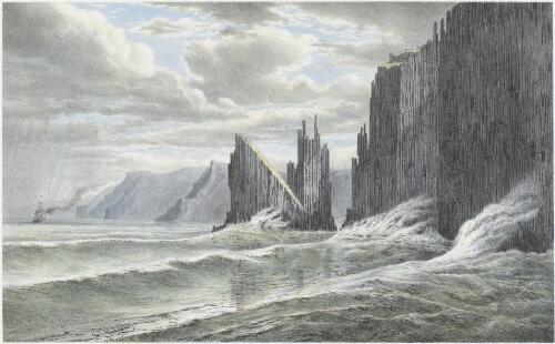 South end of Tasman's Island [picture] / E. v. Guérard