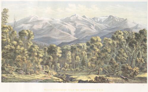 Mount Kosciusko, from the north-west [picture] / Eug. v. Guerard