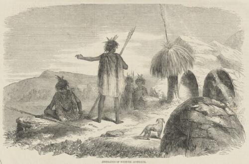 Aborigines of Western Australia [picture] / [from sketches by Captain Henderson]
