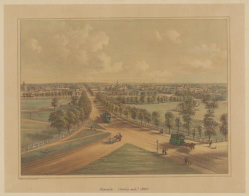 Adelaide looking west [picture] / L. Henn & Co. lithog