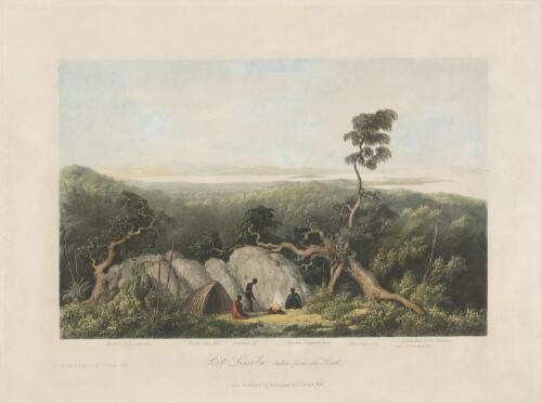 Port Lincoln, taken from the south [picture] / drawn & engraved by W. Westall