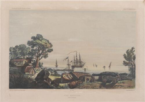 Port Essington, cote n. de l'Australie [1] [picture] / dessine par L. Lebreton; lith. par Emile Lassalle
