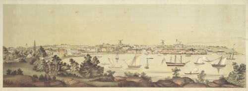 [West view of Sydney, New South Wales, ca. 1810] [picture] / Walter Akhurst & Co