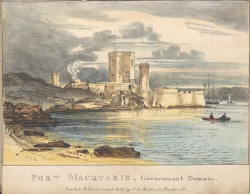 Fort Macquarie, Government Domain [picture] / [Robert Russell]