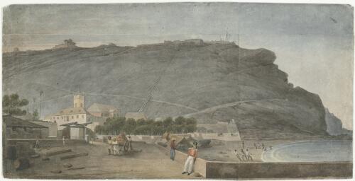 [A view of Jamestown and Ladder Hill, St. Helena, 1829] [picture] / [Augustus Earle]