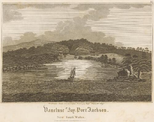 Vaucluse Bay, Port Jackson, New South Wales [picture] / W. Preston sculp. from an original drawing by Captn. Wallis