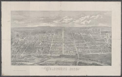 Melbourne, 1880 [picture] / S. Calvert sc