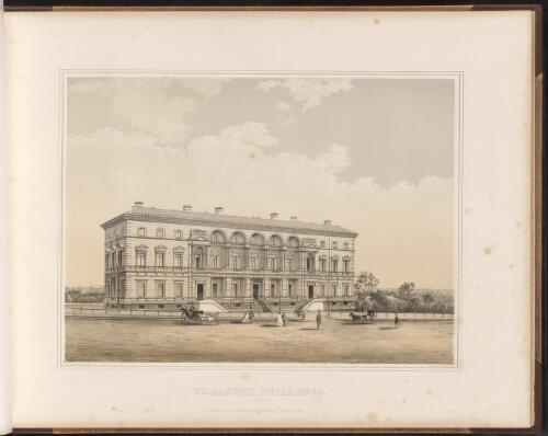 Treasury Building 1863 [picture] / F. Cogne drawn & lith