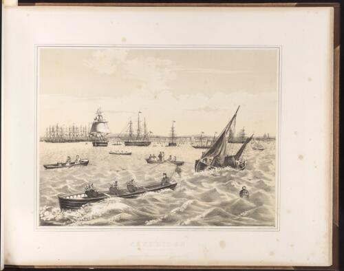 Sandridge from Hobson's Bay 1863 [picture] / F. Cogne drawn & lith