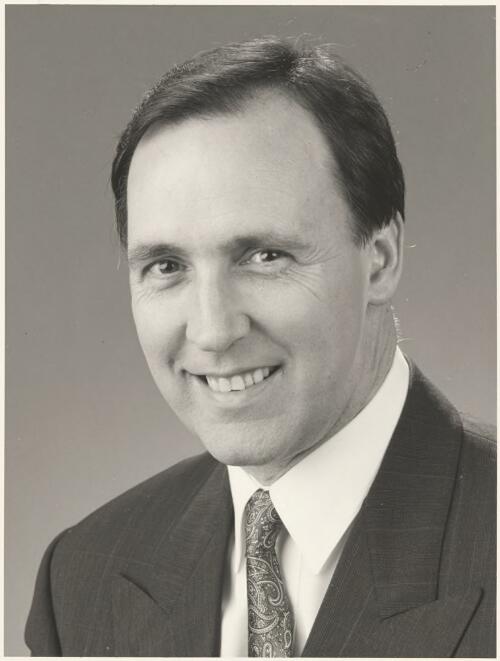 [Portrait of Paul Keating 1992] [picture] / Peter West