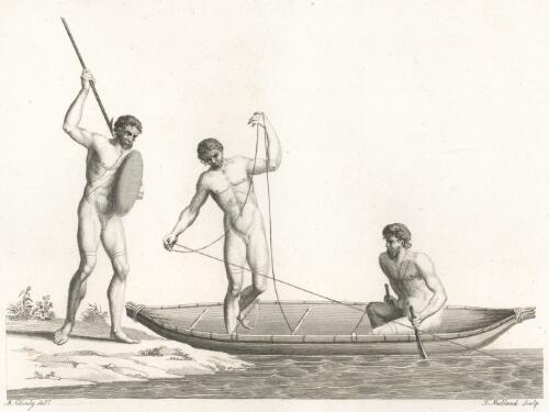 Natives of Botany Bay [picture] / R. Cleveley delt.; T. Medland sculp