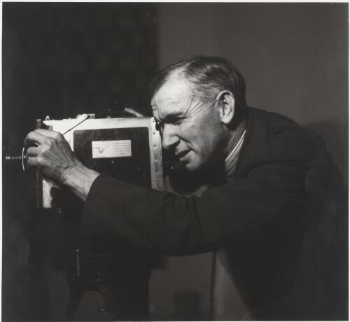 [Portrait of] Charles Chauvel, ca. 1939 [picture] / Olive Cotton