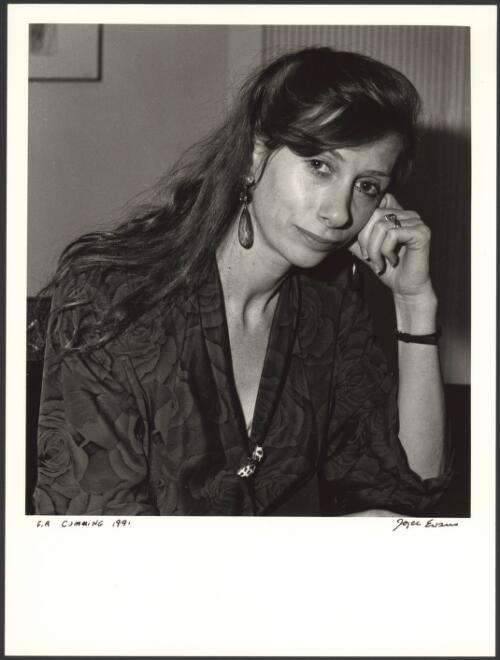 [Portrait of Fia Cumming 1991] [picture] / Joyce Evans