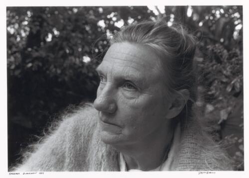 [Portrait of Barbara Blackman 1989] [picture] / Joyce Evans