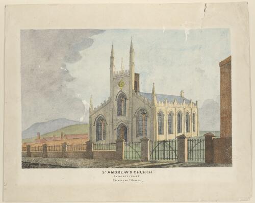 St. Andrew's Church, Bathurst Street, [picture] / H.G.E