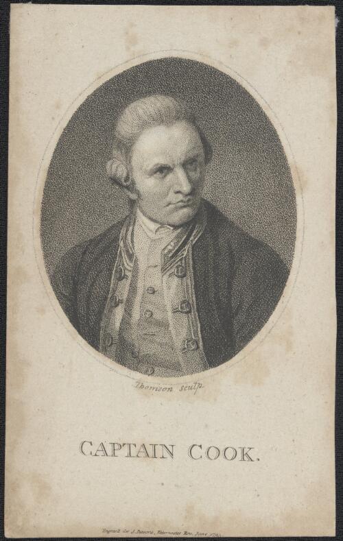Captain Cook [picture] / Thomson sculp.; engraved for J. Parsons