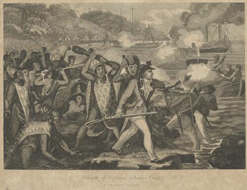 Death of Captain James Cook [picture] / C.I.W. fect