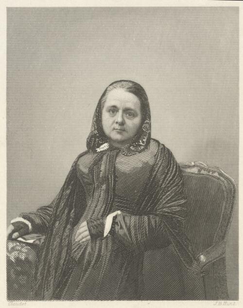 [Portrait of Caroline Chisholm] [picture] / Claudet; J.B. Hunt