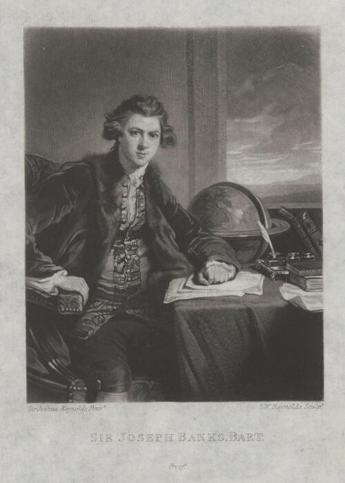 Sir Joseph Banks, Bart. [picture] / Sir Joshua Reynolds pinxt.; S.W. Reynolds sculpt