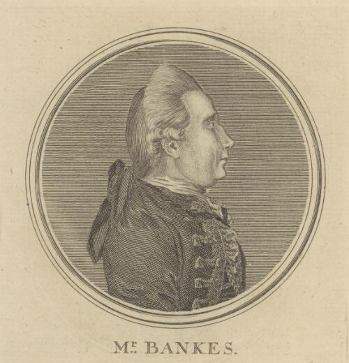 Mr Bankes [i.e. Banks] [picture]