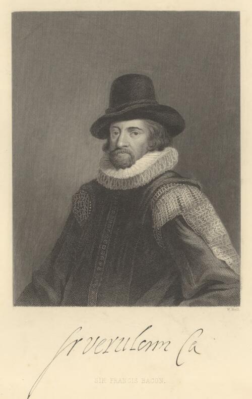 [Portrait of Sir Francis Bacon] [picture] / W. Holl