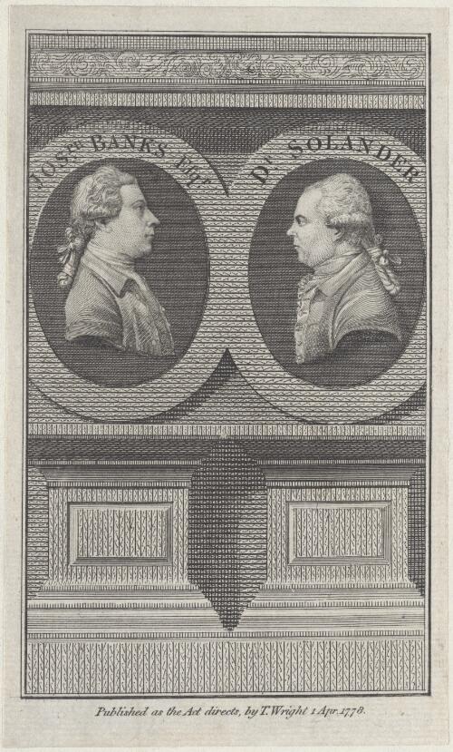 [Portraits of Sir Joseph Banks and Dr Daniel Solander] [picture]