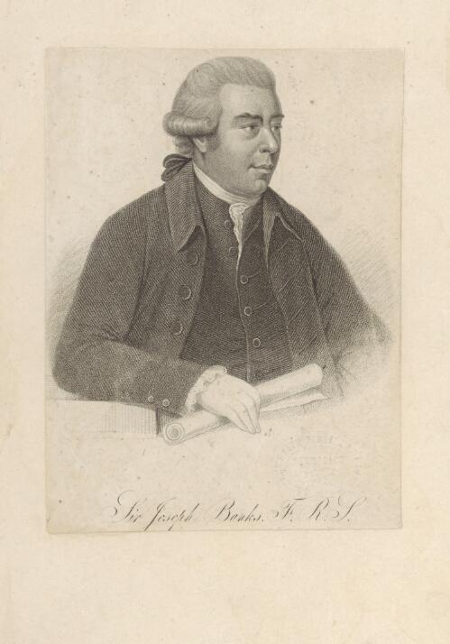 Sir Joseph Banks, F.R.S. [picture]