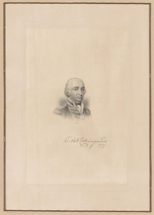 [Portrait of Admiral Lord Collingwood] [picture] / C.H. Jeens