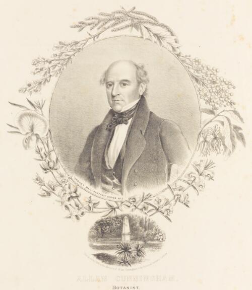 Allan Cunningham, botanist, born July 1791 died June 1839 [picture]