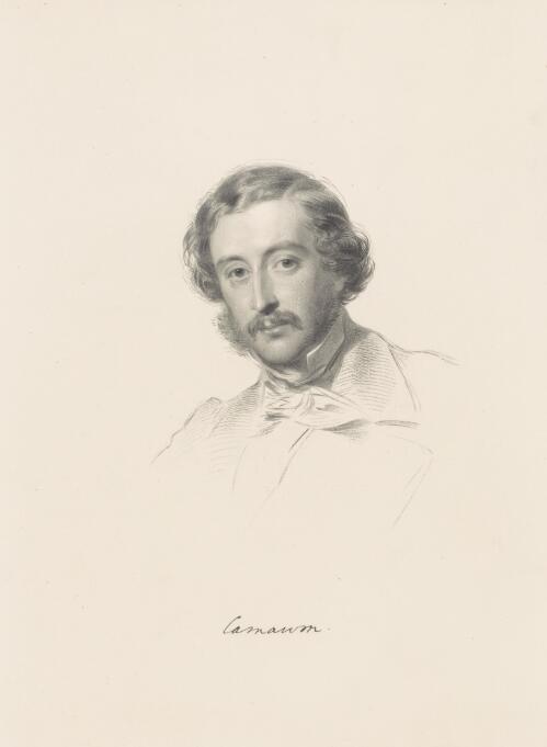 [Portrait of Henry Howard Molyneaux Herbert, Earl of Carnarvon] [picture]