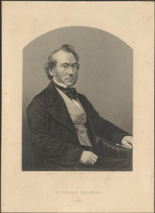 Richard Cobden, ob. 1865 / [picture]