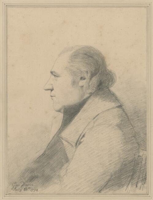Portrait of Alexander Dalrymple [picture] / Geo. Dance, July 26th, 1794