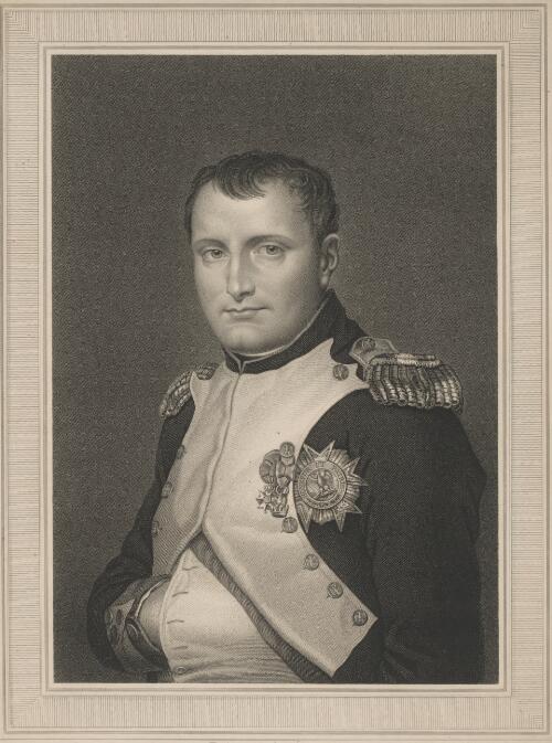 Napoleon Buonaparte [picture] / engraved with permission by Robt. Cooper from the original whole length picture painted by Mr. David