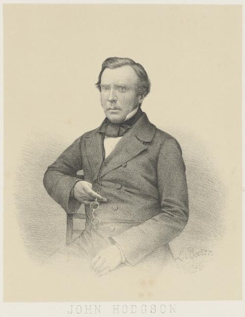 John Hodgson [picture] / L. Becker 1855