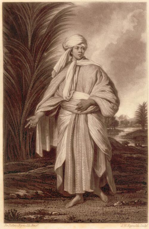 Omai, a native of the island of Utietea [sic] [picture] / Sir Joshua Reynolds pinxt.; S.W. Reynolds sculpt