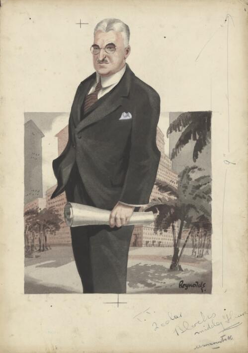 [Portrait of William Arthur Mordey Blackett] [picture] / Reynolds
