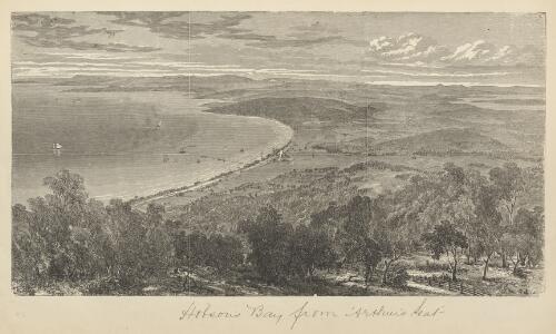 Hobson's Bay from Arthur's Seat [picture] / A.C. ; R.J