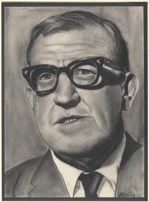 [Portrait of Arthur Calwell] [picture] / P.I. King