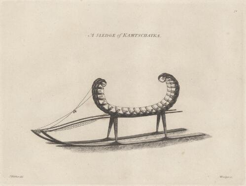 A sledge of Kamtschatka [picture] / J. Webber del.; Woodyer sc