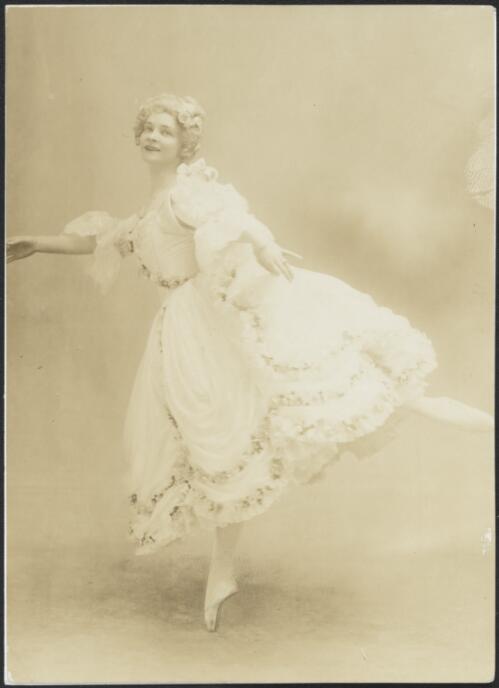 Portrait of Adeline Genée in the title role in La Camargo, ca. 1912 [picture]