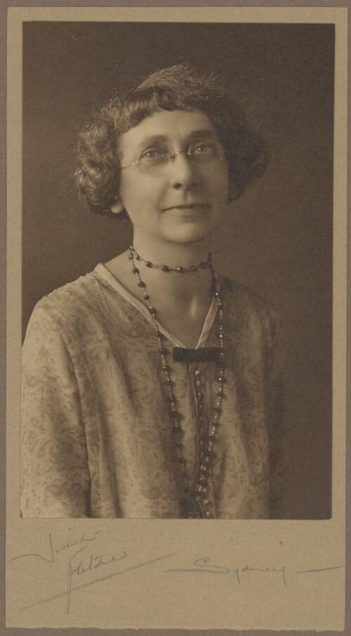 Portrait of Miss A.M. Deane [picture] / Judith Fletcher, Sydney