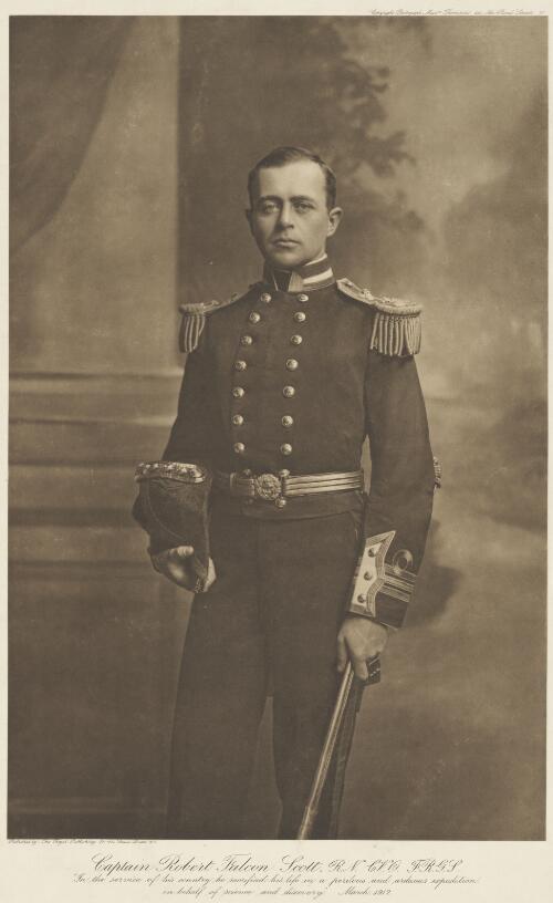 Captain Robert Falcon Scott, RN, CVO, FRGS [picture] copyright photograph Messrs. Thomson