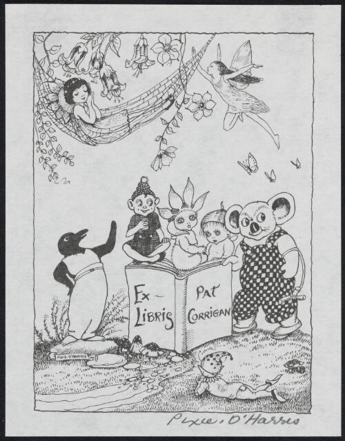 [Bookplate for Pat Corrigan] [picture] / P.O'H