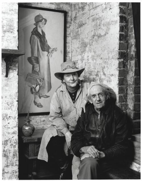 Portrait of Yve Close and Joshua Smith 1994 [picture] / photograph by Greg Weight