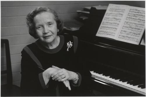 Portrait of Margaret Schofield, 1991 [picture]  / David Franklin