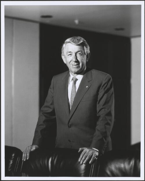 Portrait of Frank Lowy, 1990 [picture]