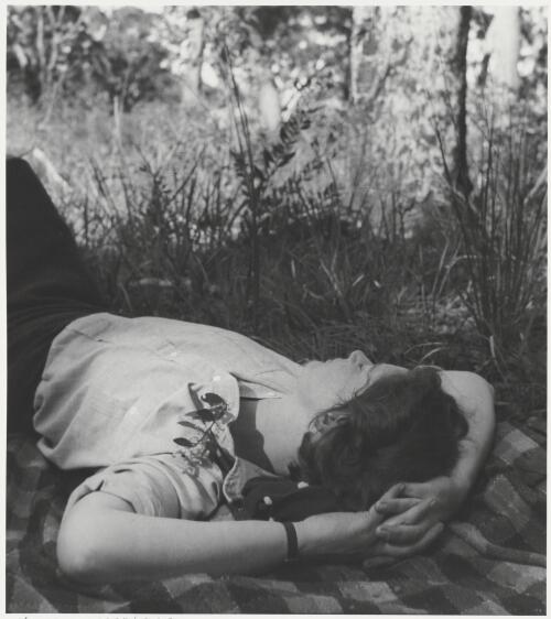 The sleeper [picture] / Olive Cotton