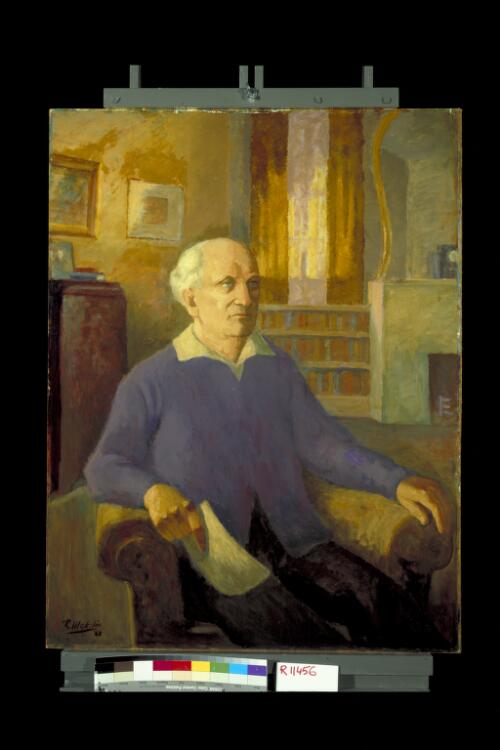 Portrait of Lloyd Rees, 1965 [picture] / by Roland Wakelin