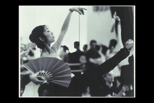 Masami Sato rehearsing Madame Butterfly for the Australian Ballet, 1995 [picture] / Jim McFarlane